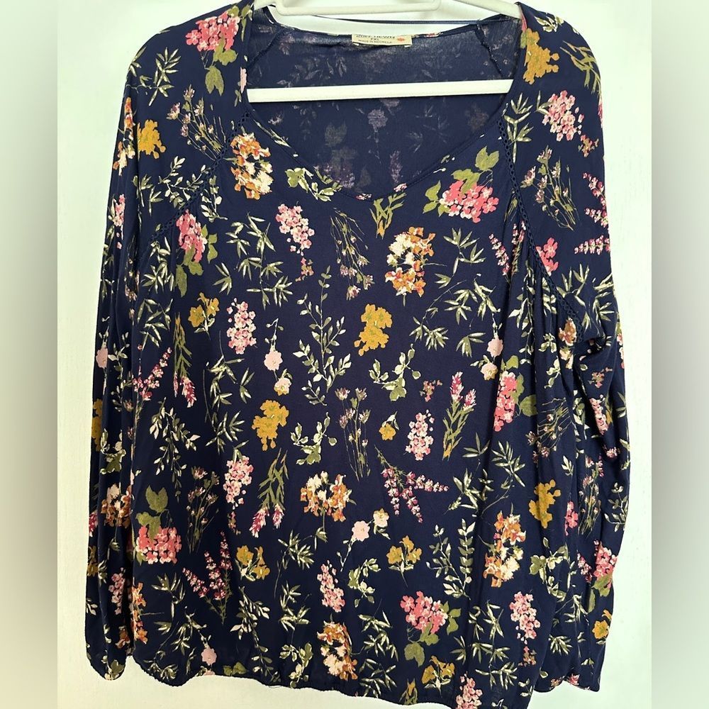 Ruff Hewn Women’s Long Sleeve Top Sz PXL